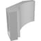 Ekena Millwork 4-in. W x 6-in. D x 6-in. H Imperial Architectural Grade PVC Knee Brace BRCP04X06X06IMP - alternate 4